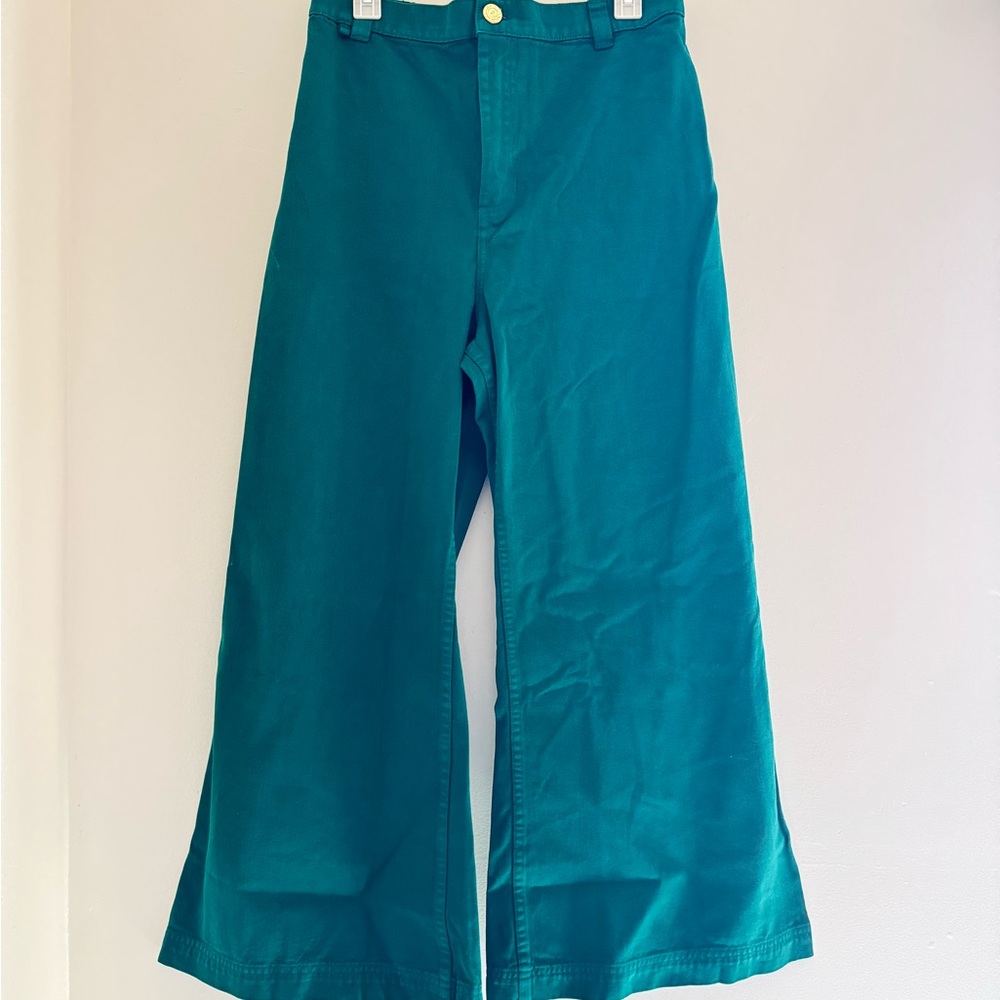 Big Bud Press Teal Bell Bottom Pants